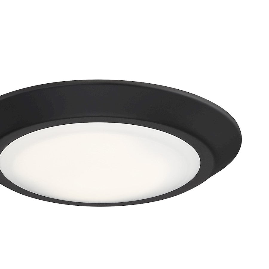 Quoizel 8" Verge Flush Mount, Oil Rubbed Bronze