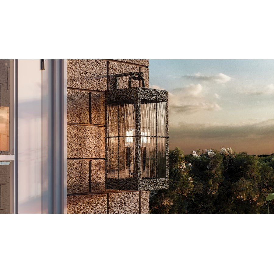 Quoizel Ward 1 Light Outdoor Lantern, Gilded Bronze