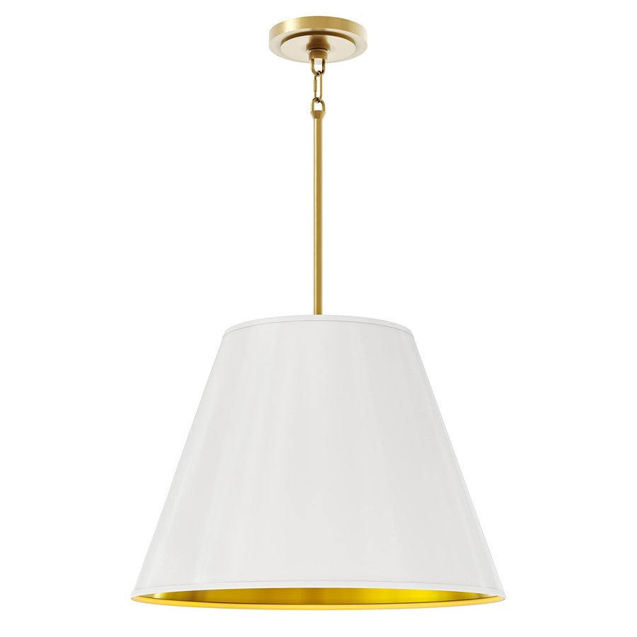 Robert Abbey Janet 4 Lt Pendant, Brass/Daisy/Gold/Daisy/Gold - 495MDY