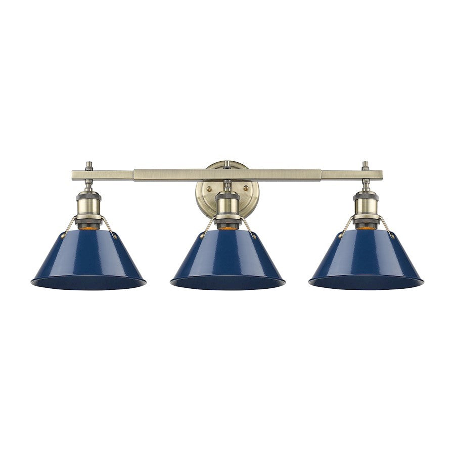 OPEN BOX ITEM: 3 Light Bathroom Vanity Light