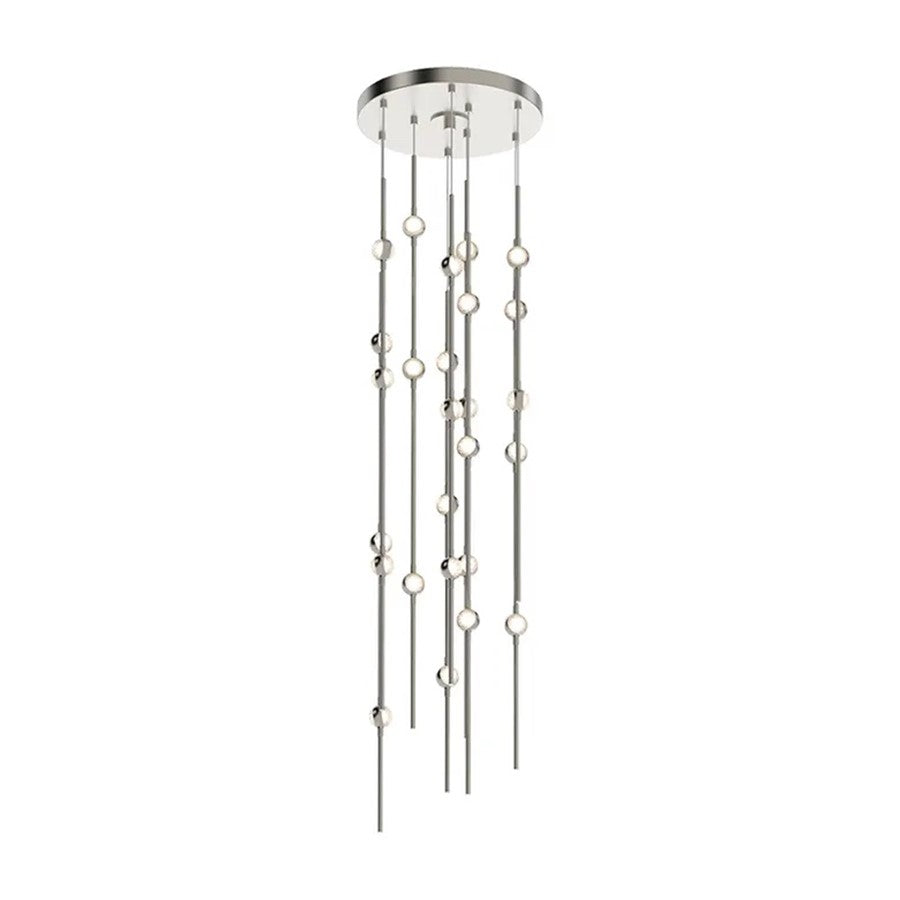 Sonneman Constellation 26 Light Pendant, Satin Nickel - 2162-13C-S-J20