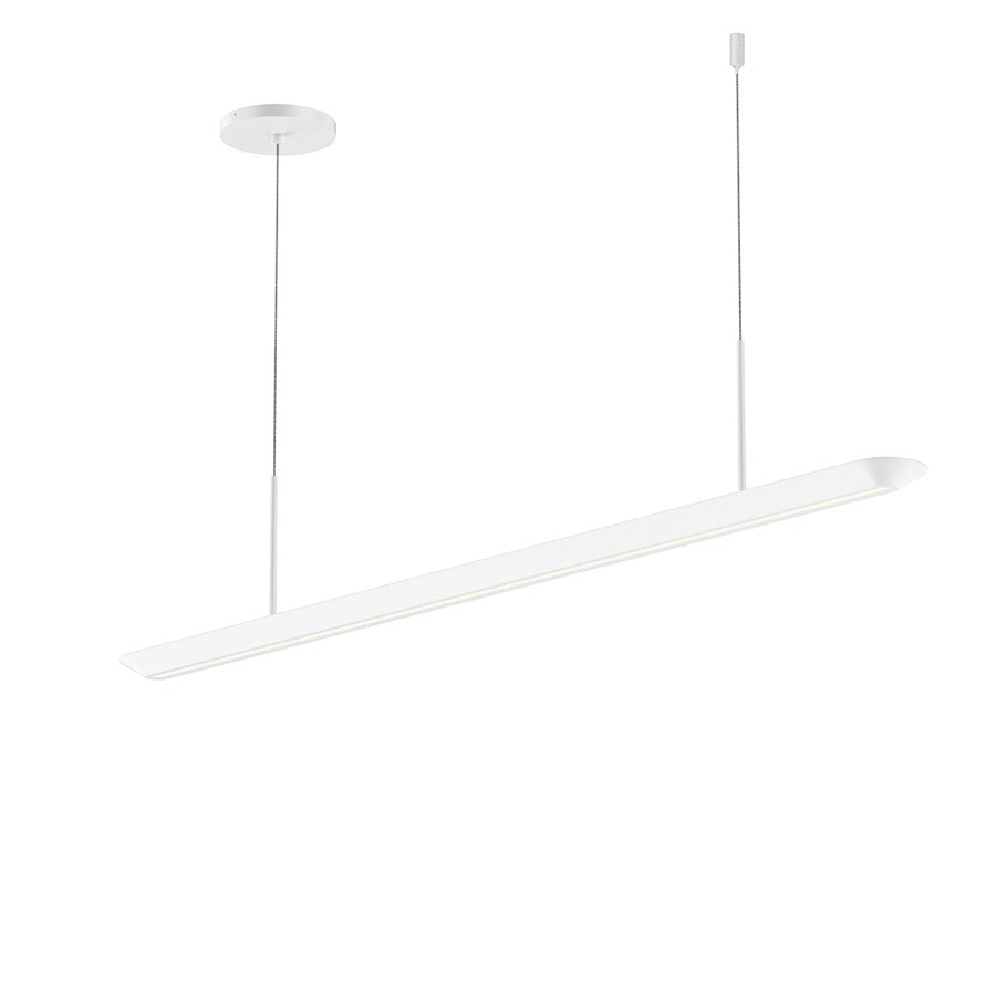 Sonneman Glide 2 Light Pendant, Satin White/Satin White - 2352-03-J20