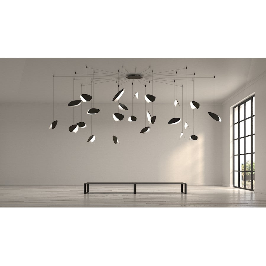 LED Pendant, Satin Black
