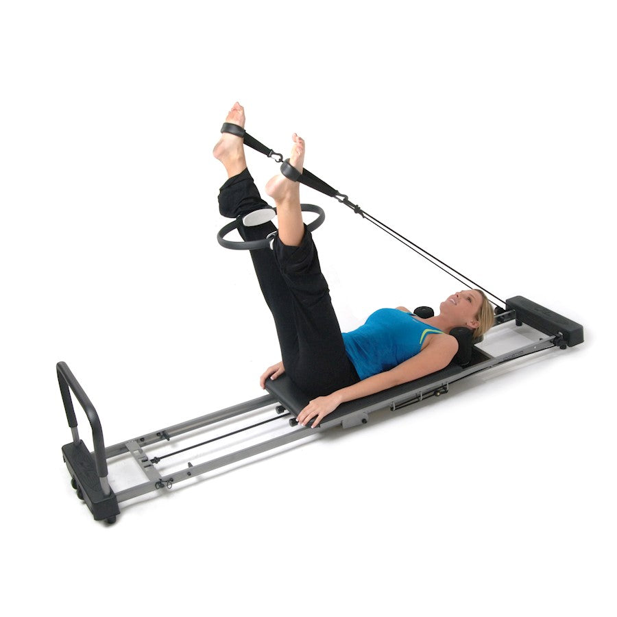 Stamina AeroPilates Magic Circle with Workout DVD | 14.75in Resistance Ring for Inner Thighs, Arms & Chest | Home Pilates & Travel | Model 05-0020D