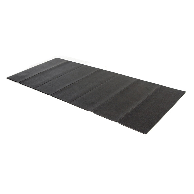 Stamina Fold-To-Fit Equipment Mat 84x36in | 1/4in Closed Cell Foam Floor Protector | Home Gym & Pilates Reformer Mat | Model 05-0034