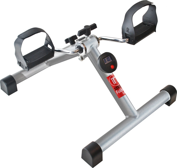 Stamina InStride Folding Cycle | Portable Pedal Exerciser for Upper & Lower Body | Home, Office, Travel | 18 x 15 x 12.5 in | Model 15-0125