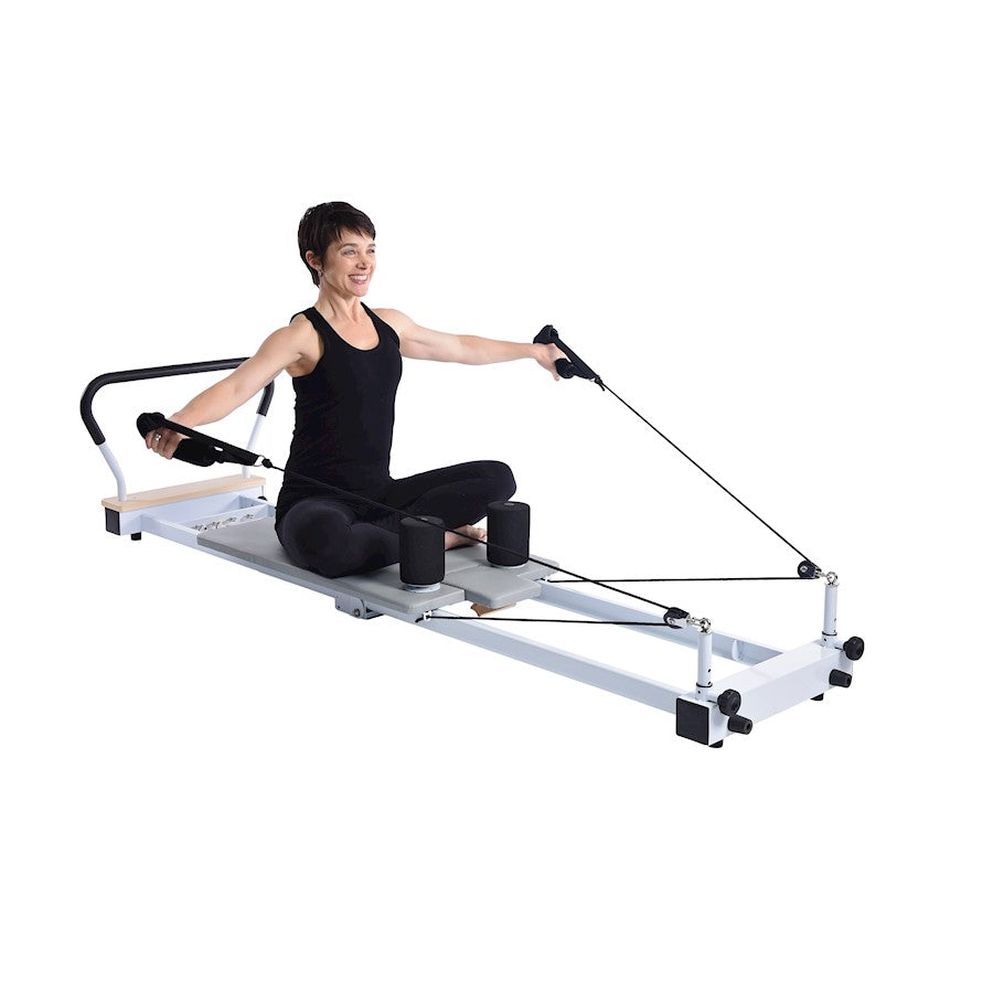 Stamina AeroPilates Precision Series Reformer 535 | Compact Home Pilates Machine | Full Body Toning & Flexibility | 20 x 46 x 17 in | Model 55-5535