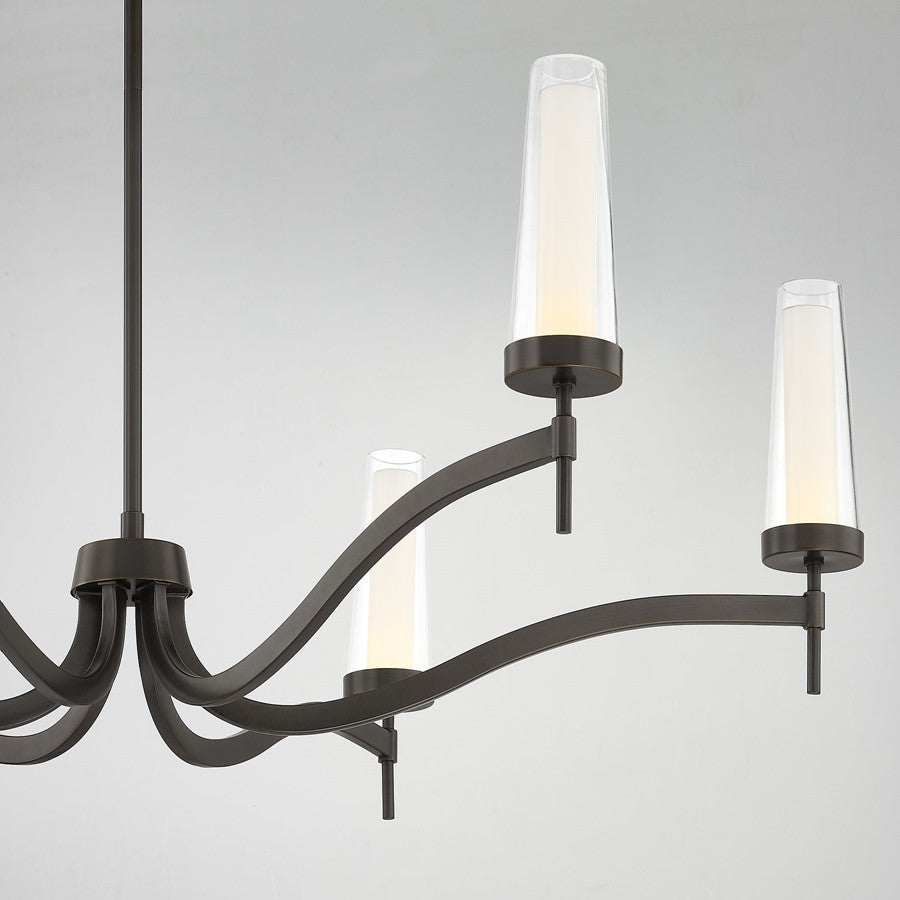 Savoy House Butler 6Lt Chandelier, Mediterranean