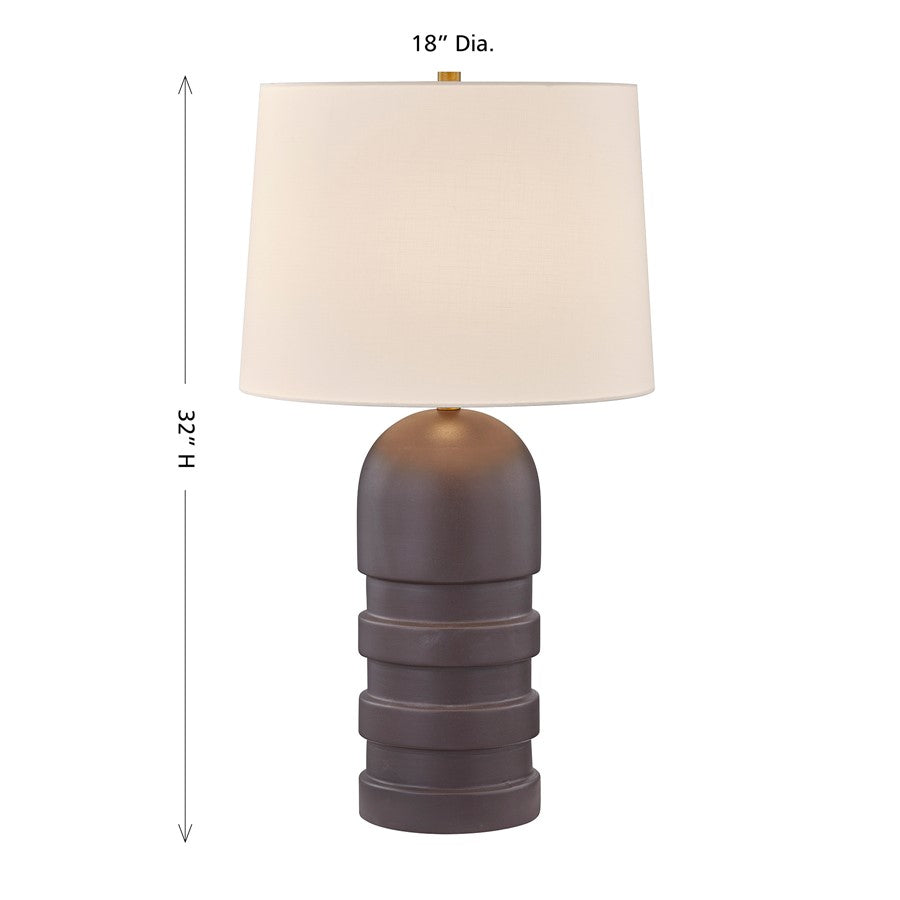 Savoy House Coco & Dash Wehunt 1 Lt Table Lamp, Brown
