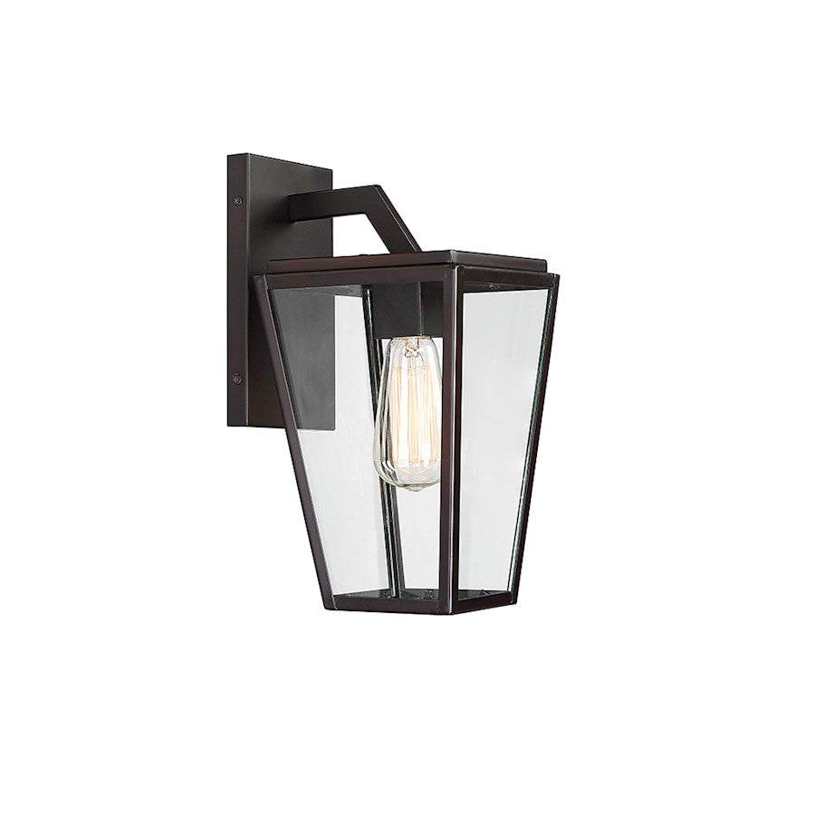 1 Light Wall Lantern, English Bronze