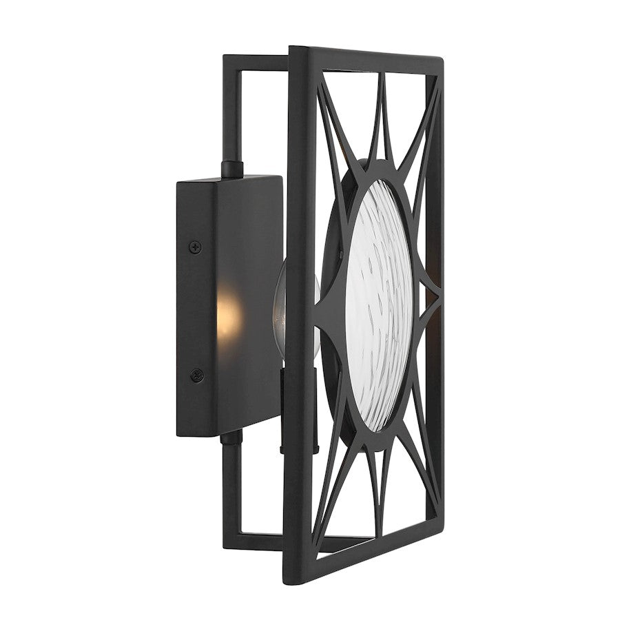 Savoy House Balfour 1 Light Sconce, Matte Black