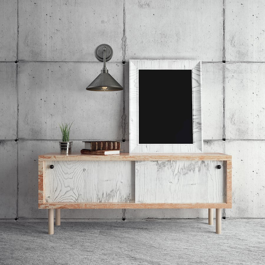 1 Light Damp Rated Wall Sconce