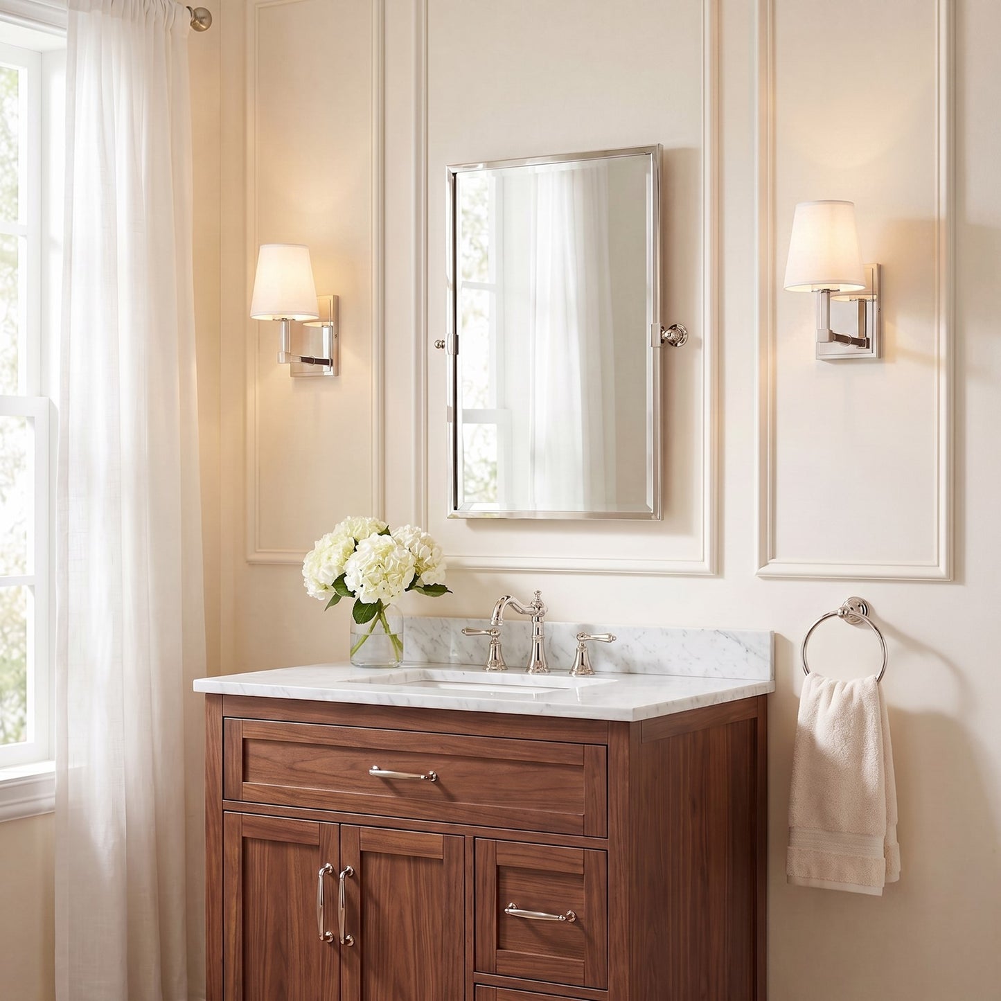 1 Light 9" Wall Sconce