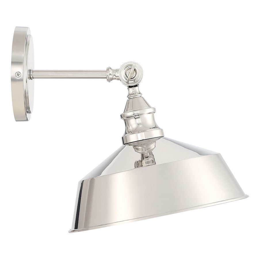Savoy House 1-Light 10" Adjustable Wall Sconce, Oil Rubbed Bronze - M90090ORB