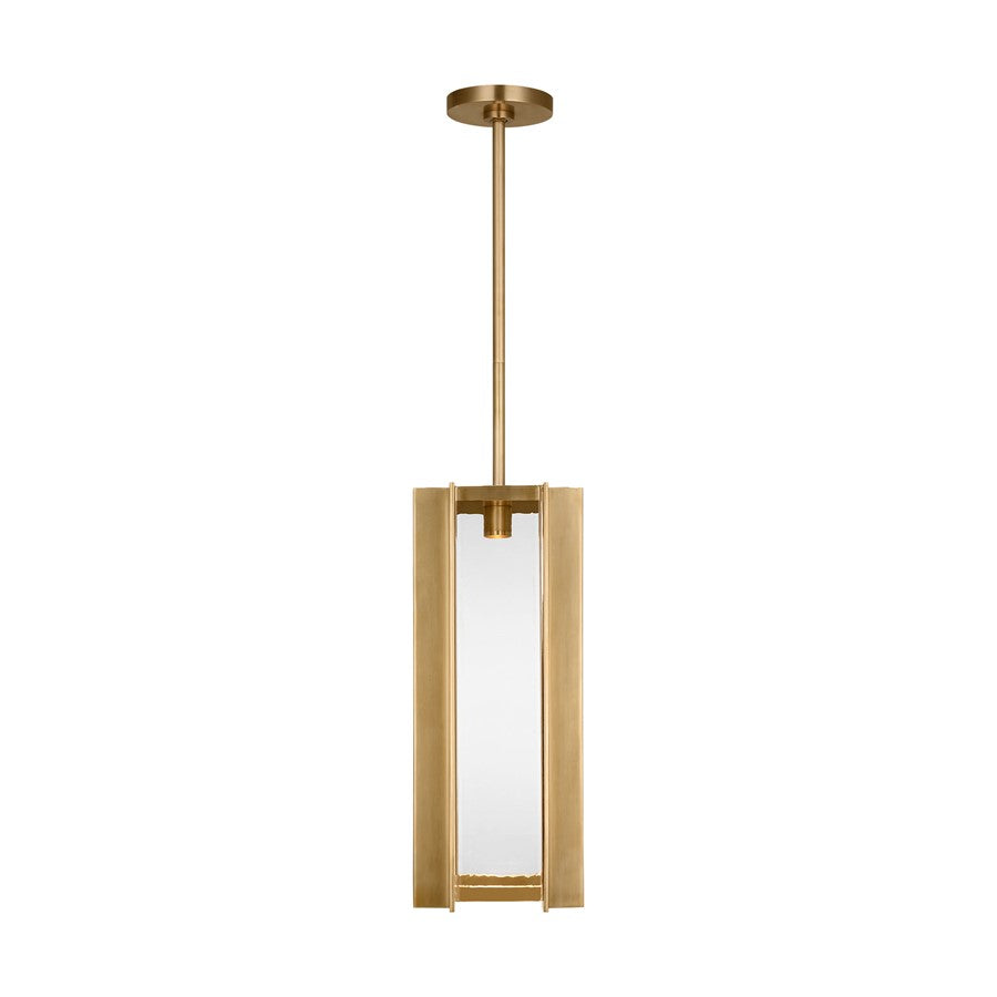 Visual Comfort Modern Maybeck 1 Light 8.4" Pendant, Brass