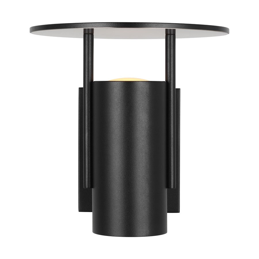 Visual Comfort Modern Ronan 2 Lt 8" Outdoor Wall Lantern, Black