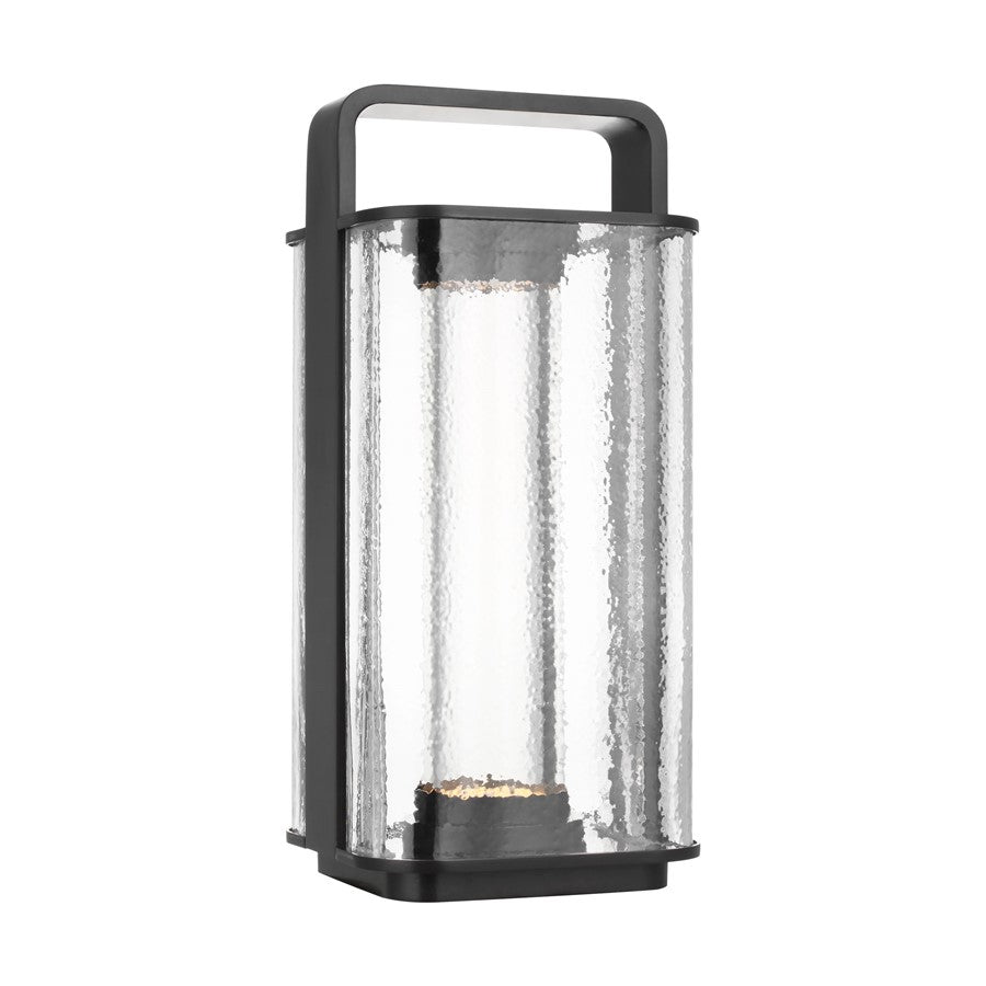 Visual Comfort Modern Flacara 15" Rechargeable Lantern, BZ