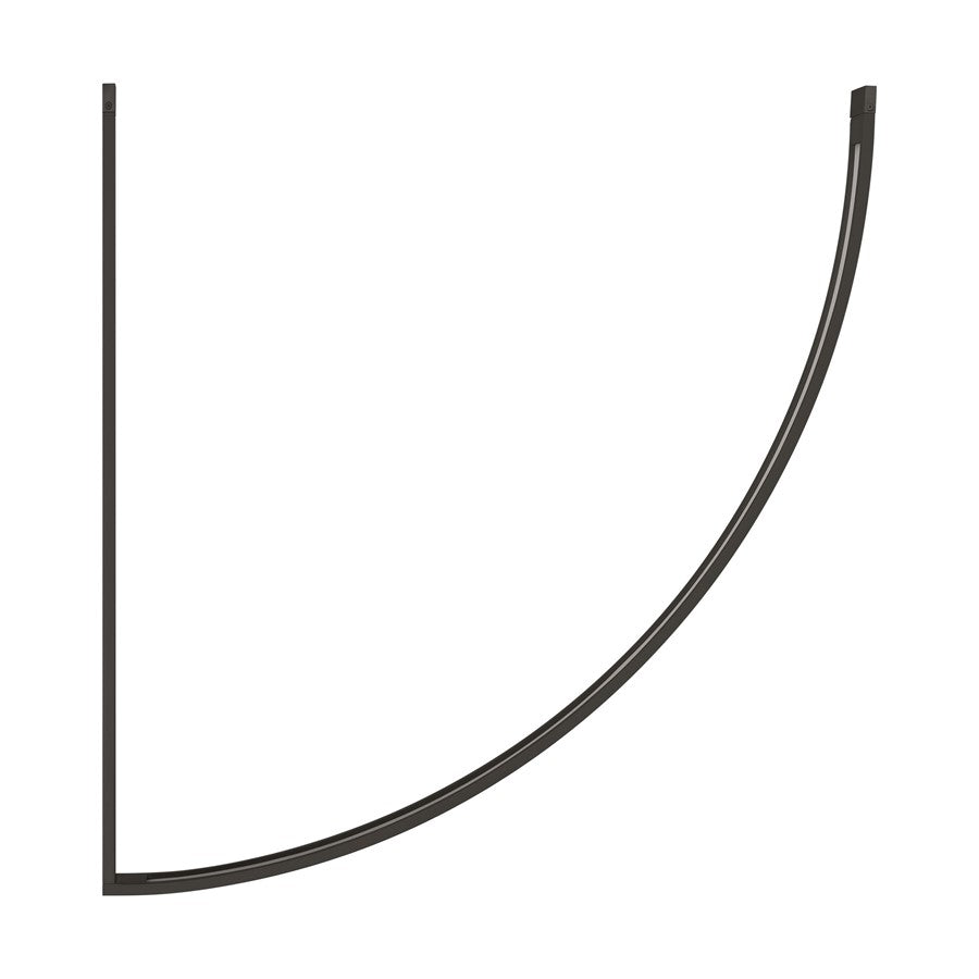 Visual Comfort Modern Baku 1 Light 24.6" Chandelier, Black