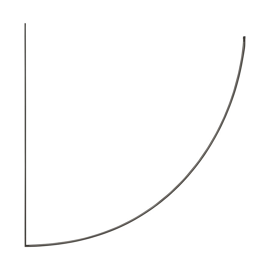 Visual Comfort Modern Baku 1 Light 72.6" Chandelier, Black