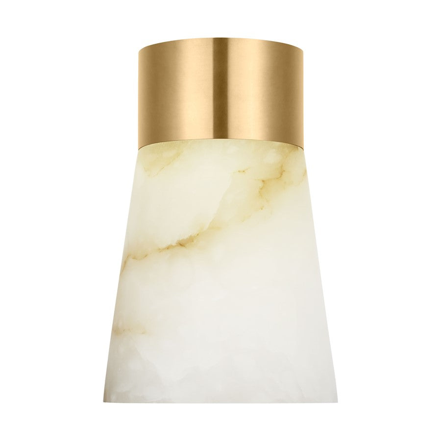 Visual Comfort Mod Caspe Alabaster 8" Rechargeable Lamp, BS