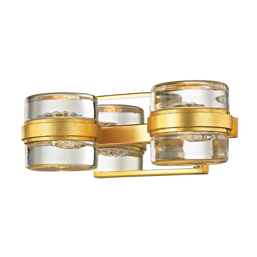 Troy Lighting Splash 2 Light Bath and Vanity, Gold Leaf - B5682-GL