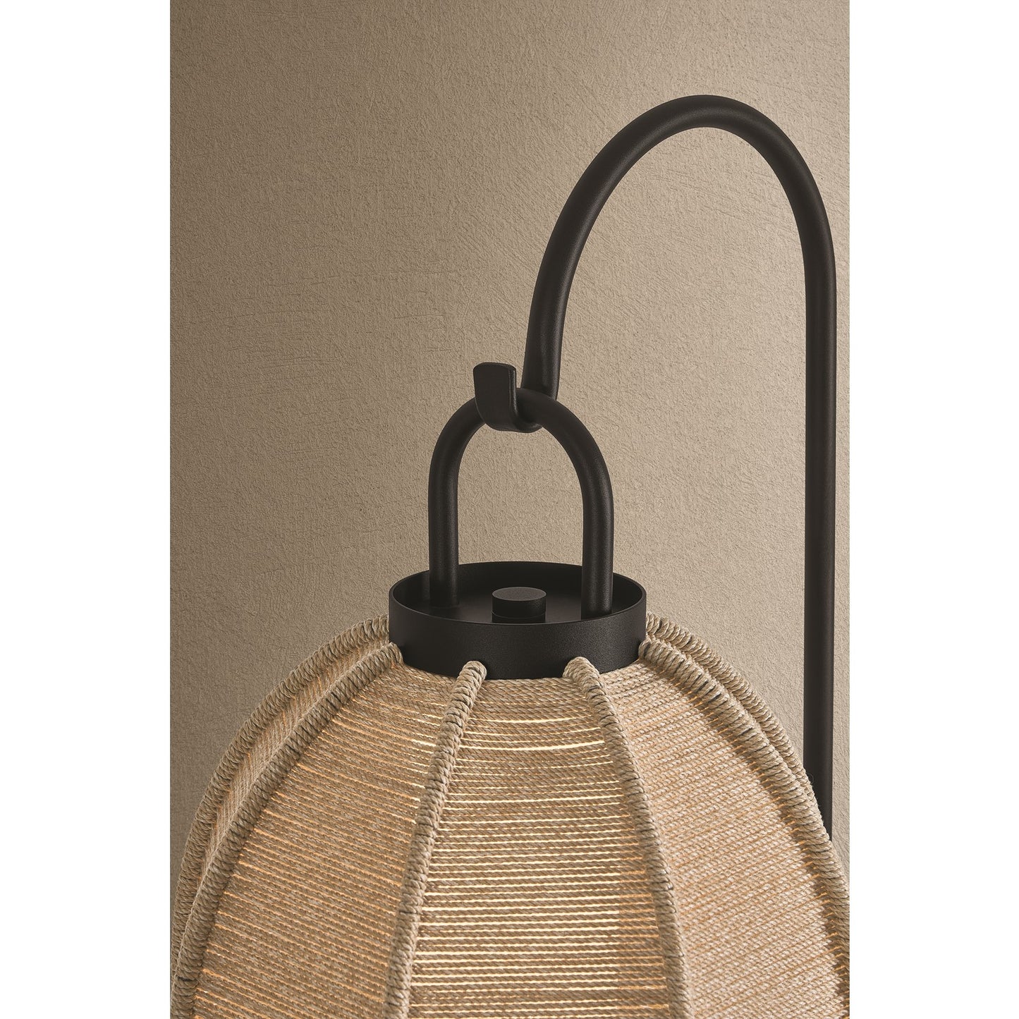 Troy Lighting Maltby Outdoor 1Lt Floor Lamp/Large Shade, Black