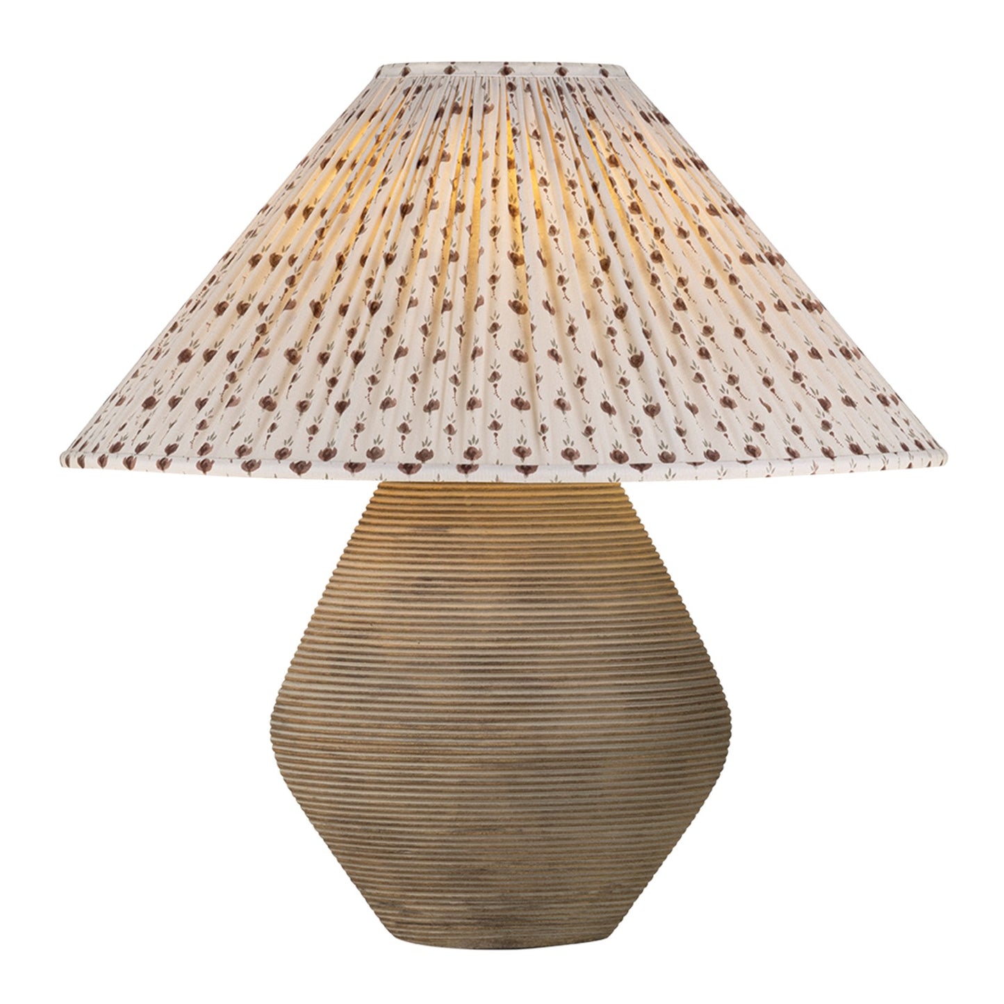 Troy Lighting Calabria 1 Light 16"H Table Lamp, Reggio/Linen