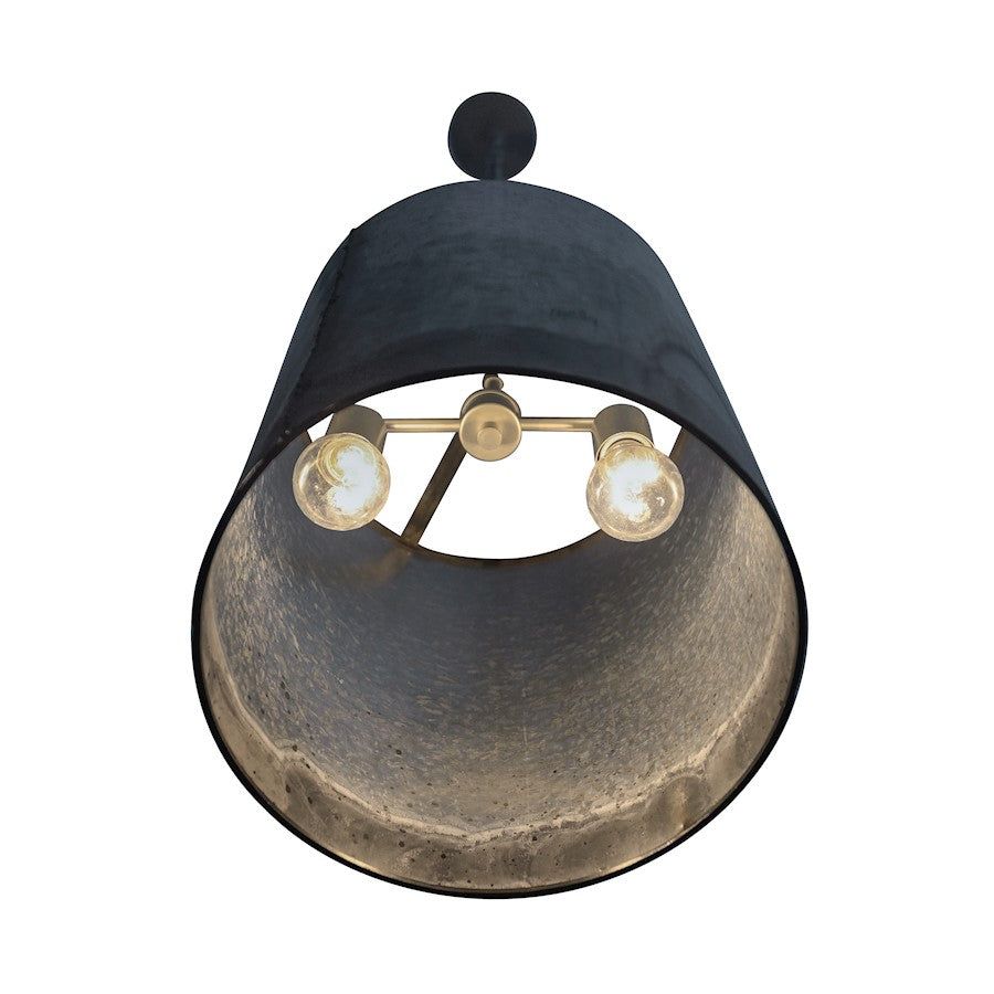 Pendant, Ombre Galvanized