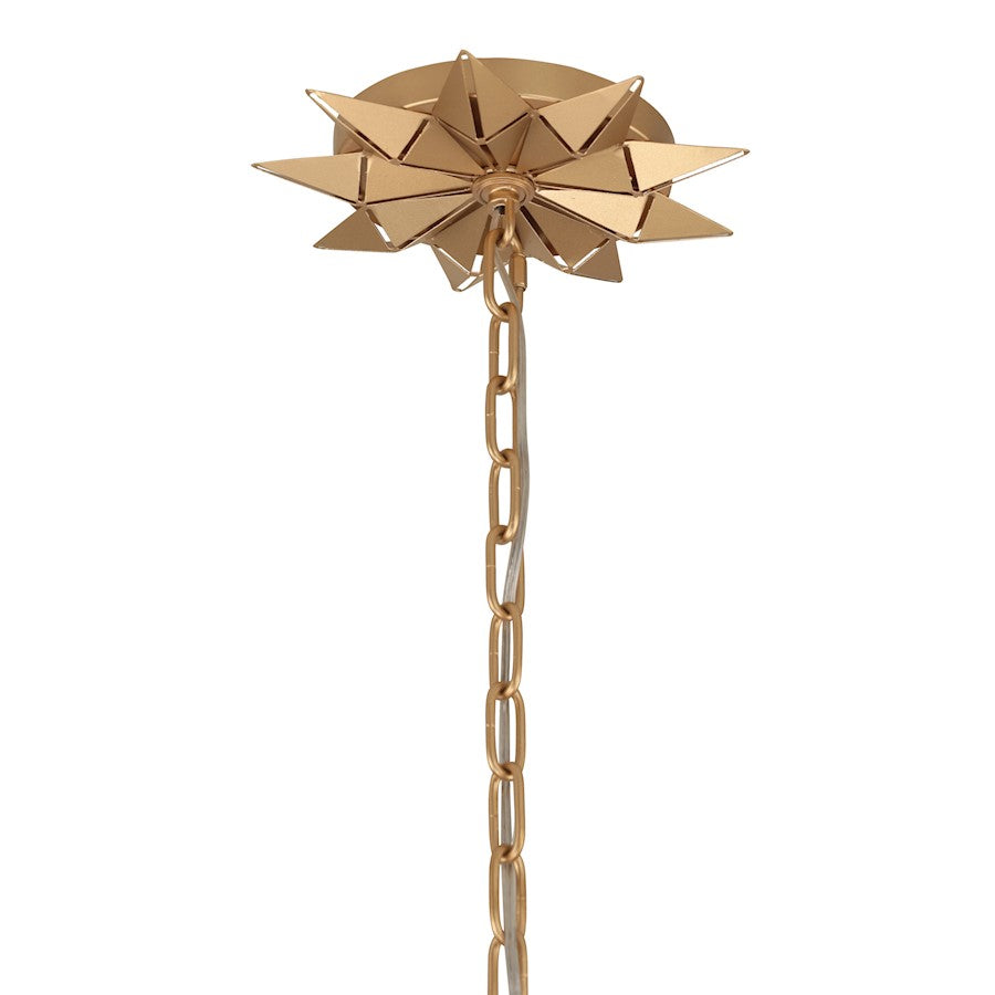 1 Light Pendant, French Gold