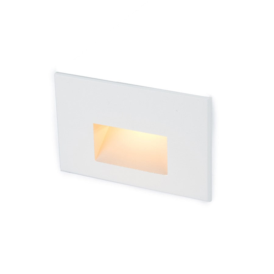 WAC Lighting Colorscaping 1Lt Step/Wall Light, White on Aluminum/ - 4011-CSWT