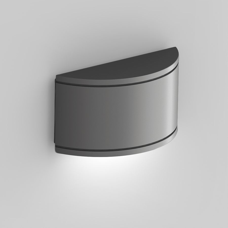 LED Half Cylinder Outdoor Wall Sconce