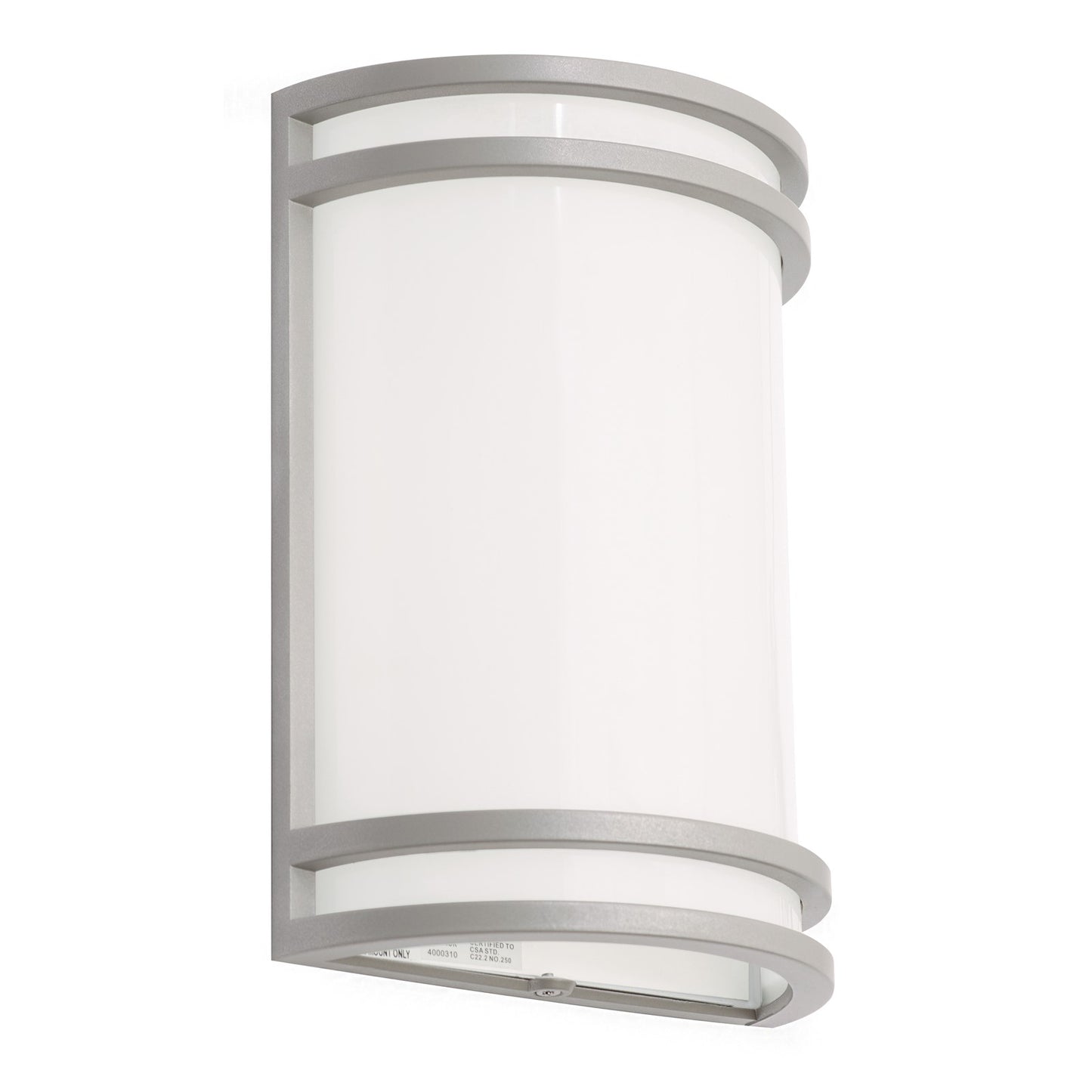 AFX Lighting Ventura 1Lt 7.2" Outdoor Wall Sconce, Gray/White