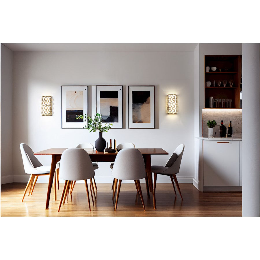 2 Light Wall Sconce