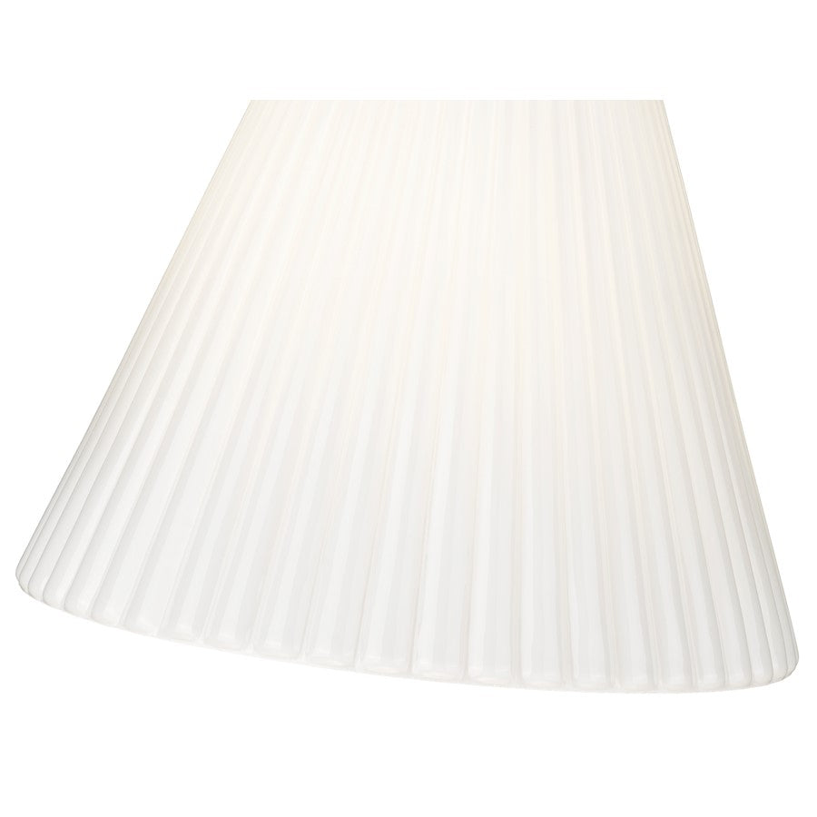 1 Light 10" Pendant, Polished Nickel