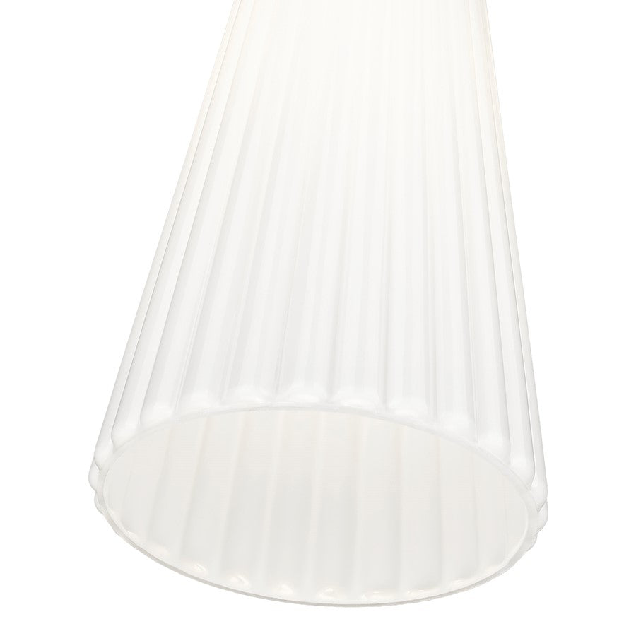 1 Light 6" Pendant, Brushed Nickel
