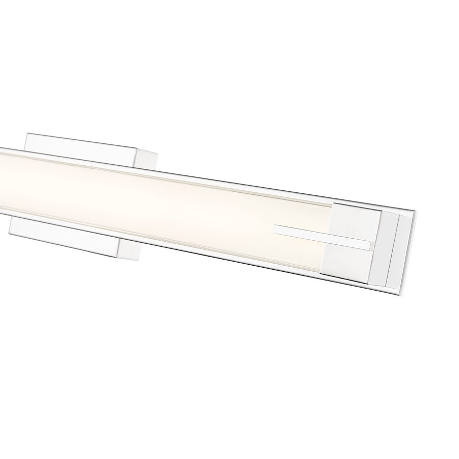 1 Light 33" Bathroom Vanity Light, Chrome