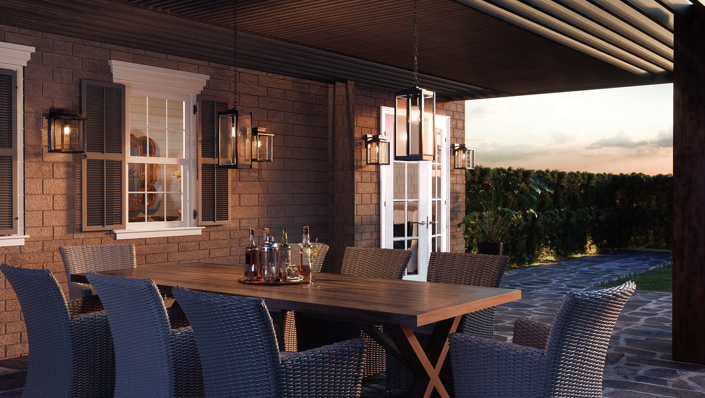 Quoizel Westover Outdoor Hanging Lantern, Earth