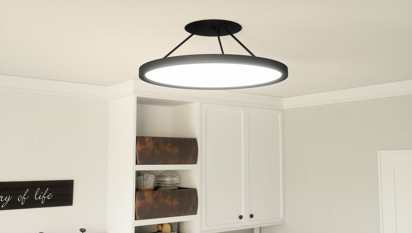 Quoizel Outskirts LED Semi-Flush Mount