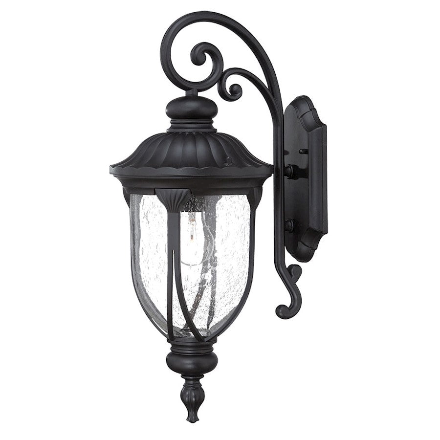 Acclaim Lighting Laurens 1 Light 22" Down-Wall Sconce, Matte Black - 2212BK