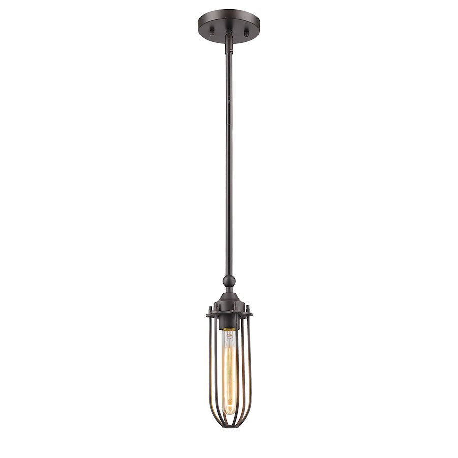 1 Light Mini Pendant, Oil Rubbed Bronze