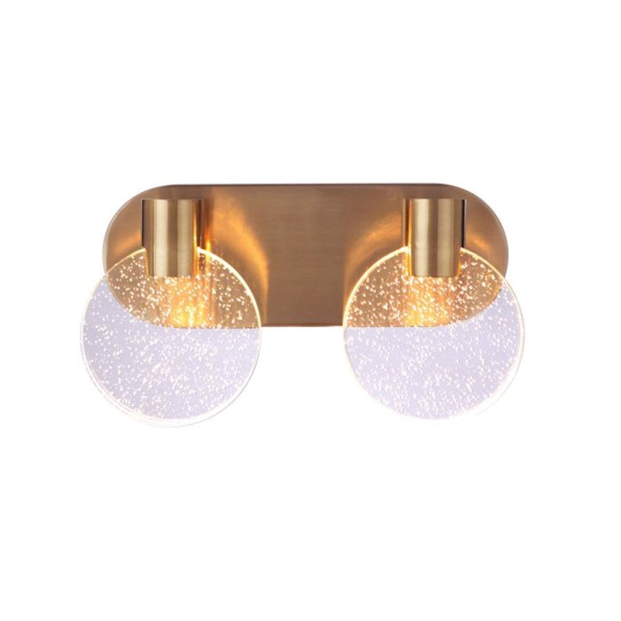 2 Light LED Bathroom Vanity Light
