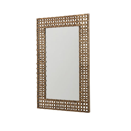 Capital Lighting Rectangular Decorative Mirror, Aged Brass - 730202MM
