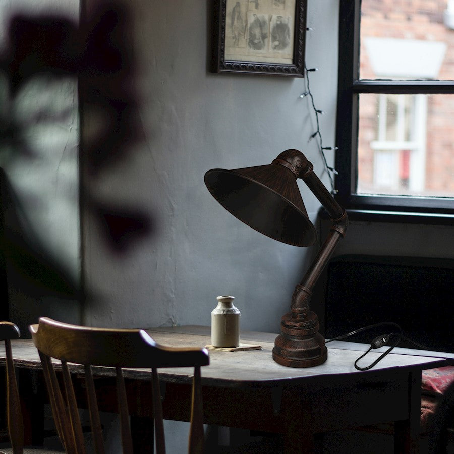 Lyumina 15" Table Lamp, Copper