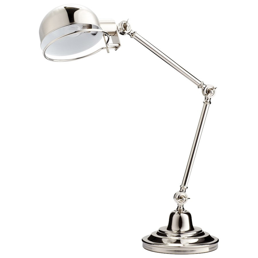 Pixor Table Lamp, Nickel