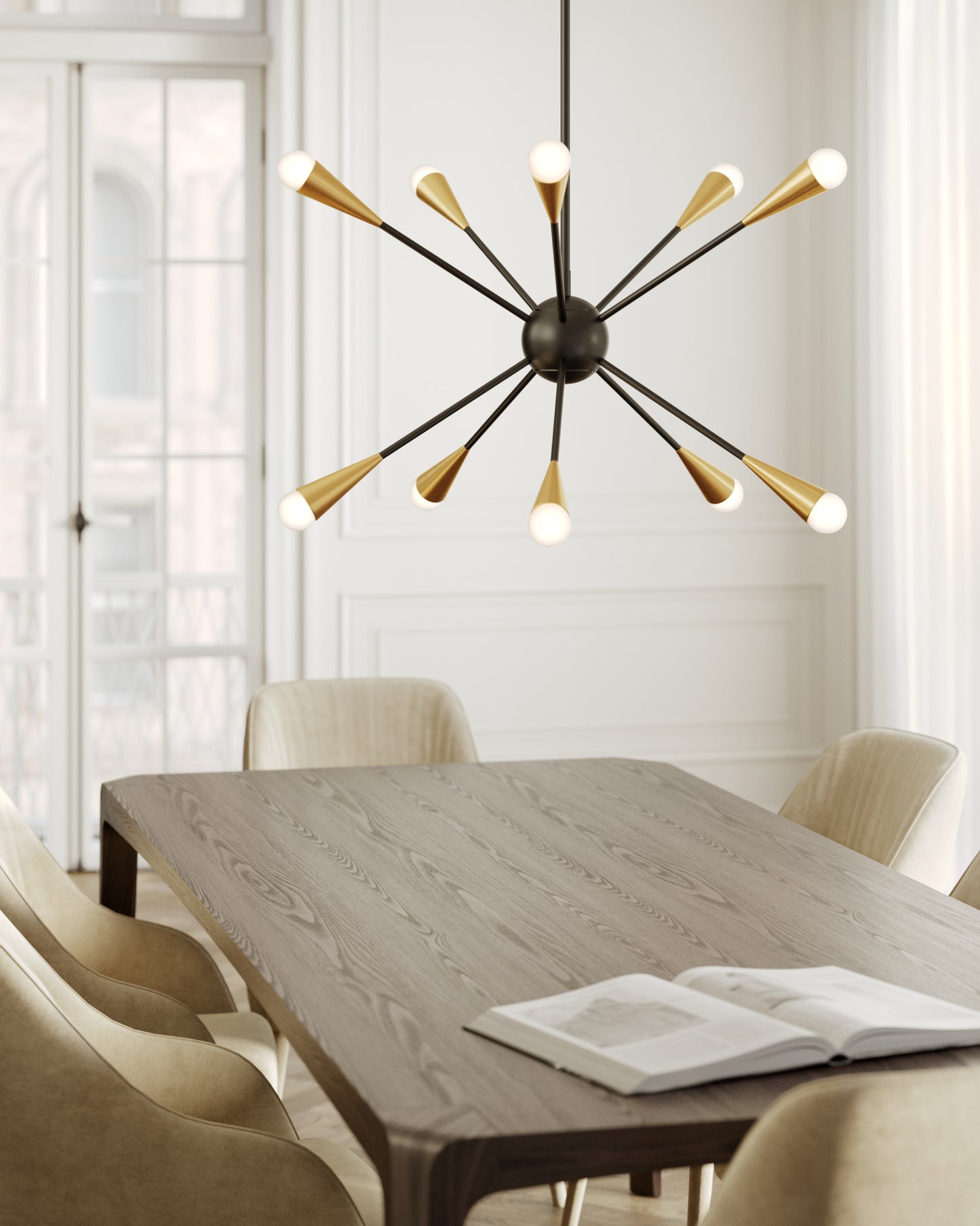 10 Light Chandelier, PN