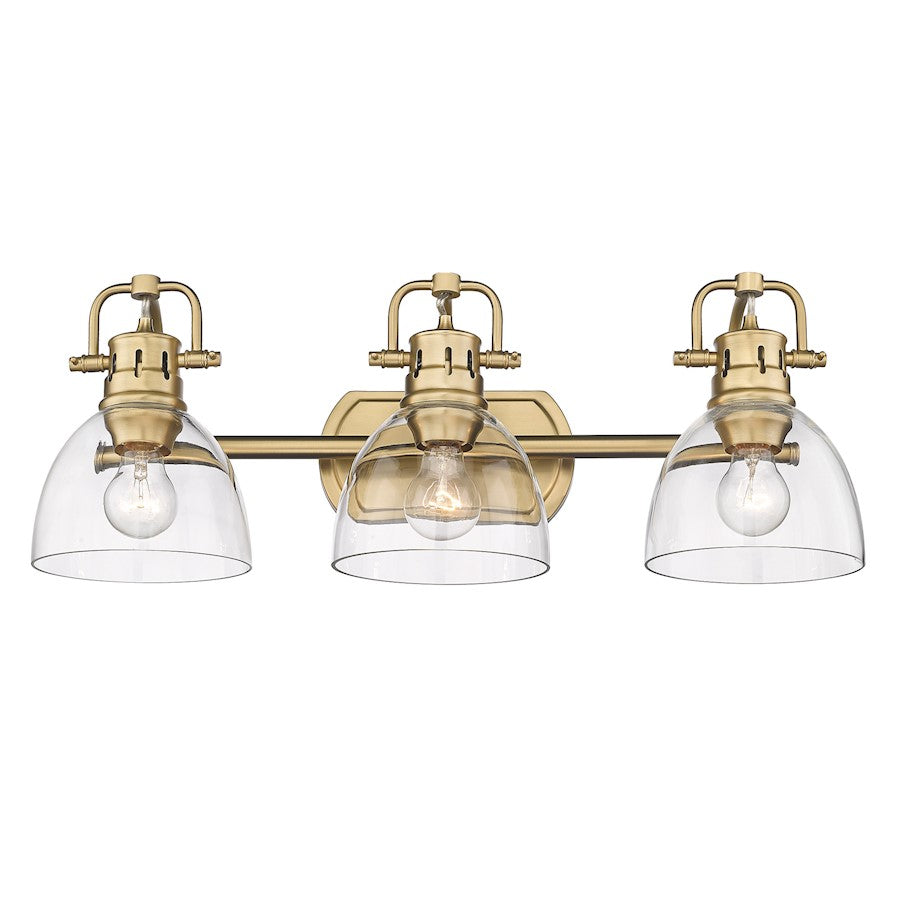 3 Light Bathroom Vanity Light, Bronze
