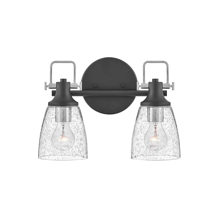 Hinkley Lighting Easton 2 Light Bath Vanity, Black CM - 51272BK-CM