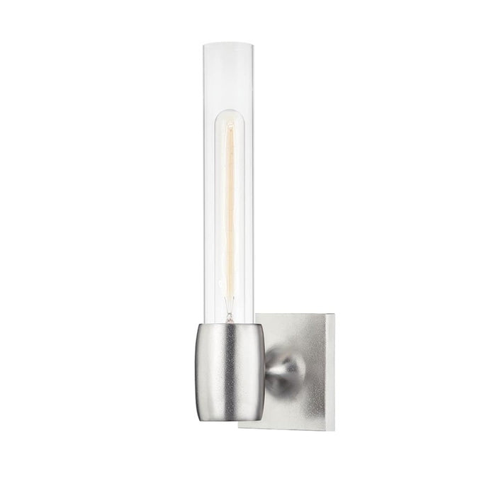 Hudson Valley Hogan 1 Light Wall Sconce in Burnished Nickel/Clear - 7551-BN