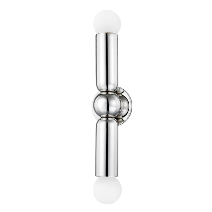 Mitzi Lolly 2 Light Wall Sconce, Polished Nickel - H720102-PN