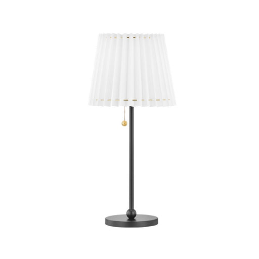 Mitzi Demi 1 Light Table Lamp, Soft Black - HL476201-SBK